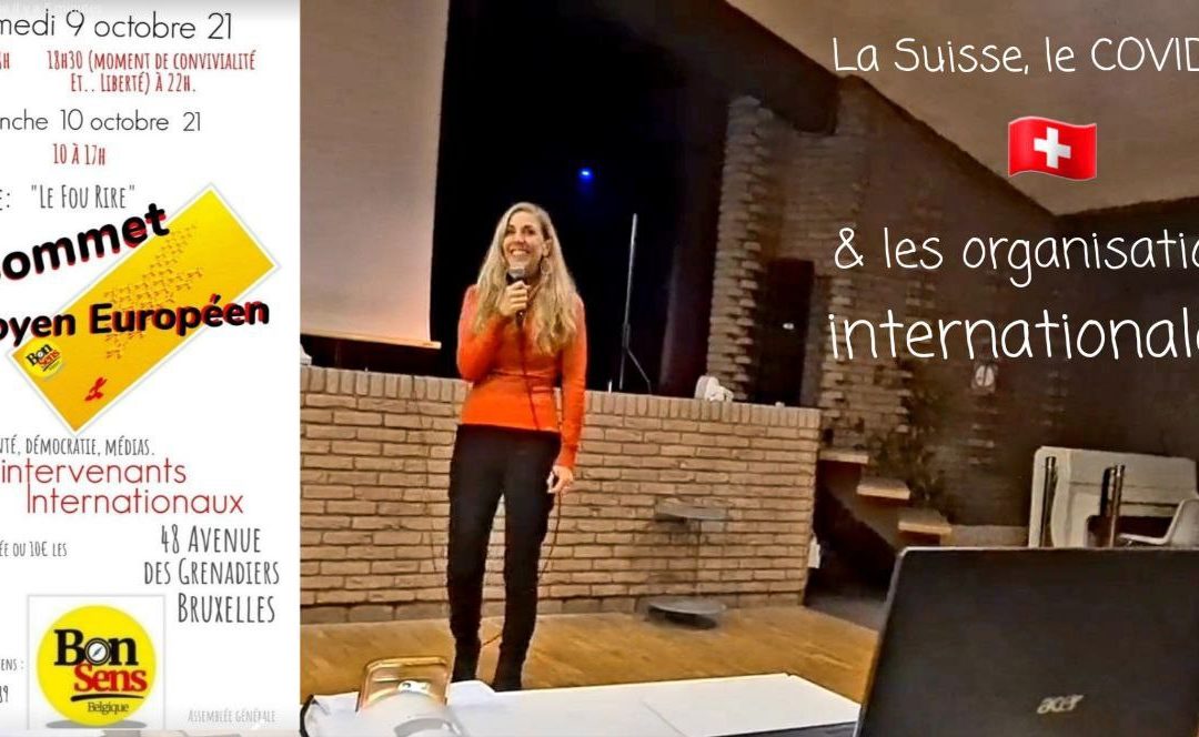 La Suisse, le COVID-19 & les organisations internationales
