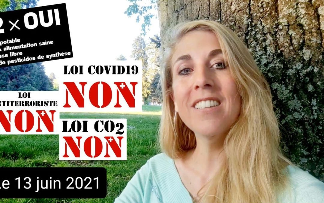 Votation du 13 juin 2021 en Suisse : Sauvons notre démocratie !