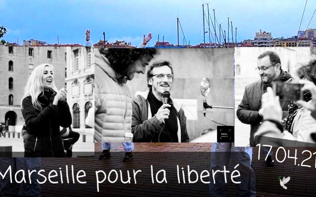 Marseille pour la liberté avec Louis Fouché, Salim Laïbi, Chloé F.
