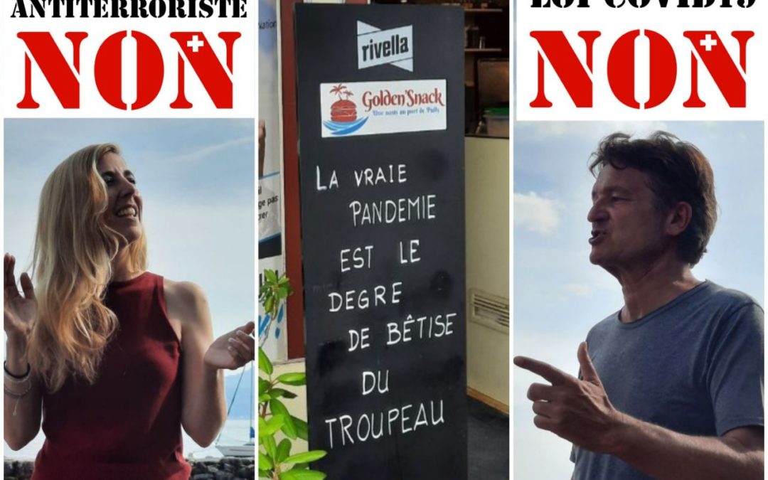 Richard Boutry & Chloé F. à PULLY, J-1 avant la dictature