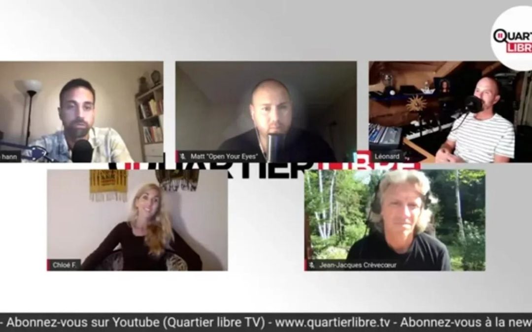 LIVE avec Chloé, JJ Crèvecoeur, Léo (déQodeurs) sur Quartier Libre : Bill Gates et la Suisse.