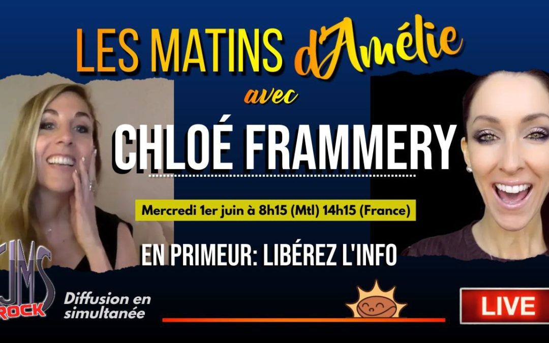 Les Matins d’Amélie avec Chloé F.