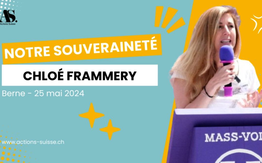 Mon discours à la manifestation pour la Souveraineté – Berne 25.05.24