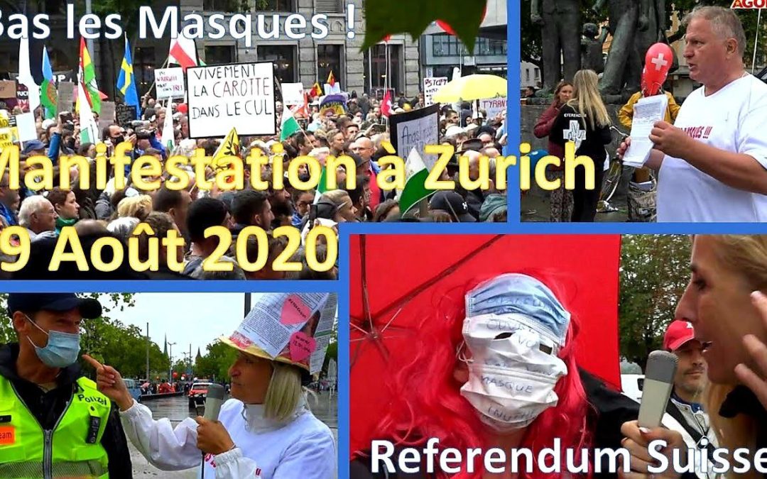 ZURICH pour NOS LIBERTÉS – Unis comme jamais !
