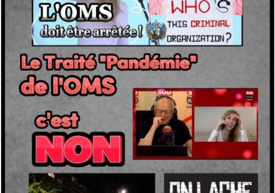 NON au Traité Pandémie de l&rsquo;OMS !