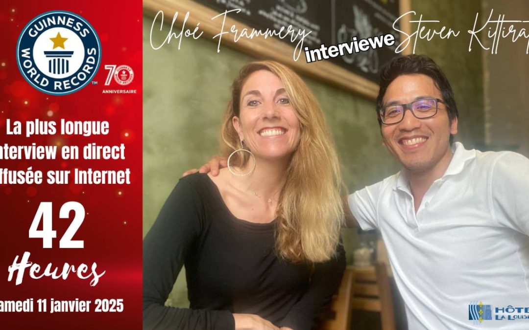 Record du monde – 42 heures d’interview en streaming